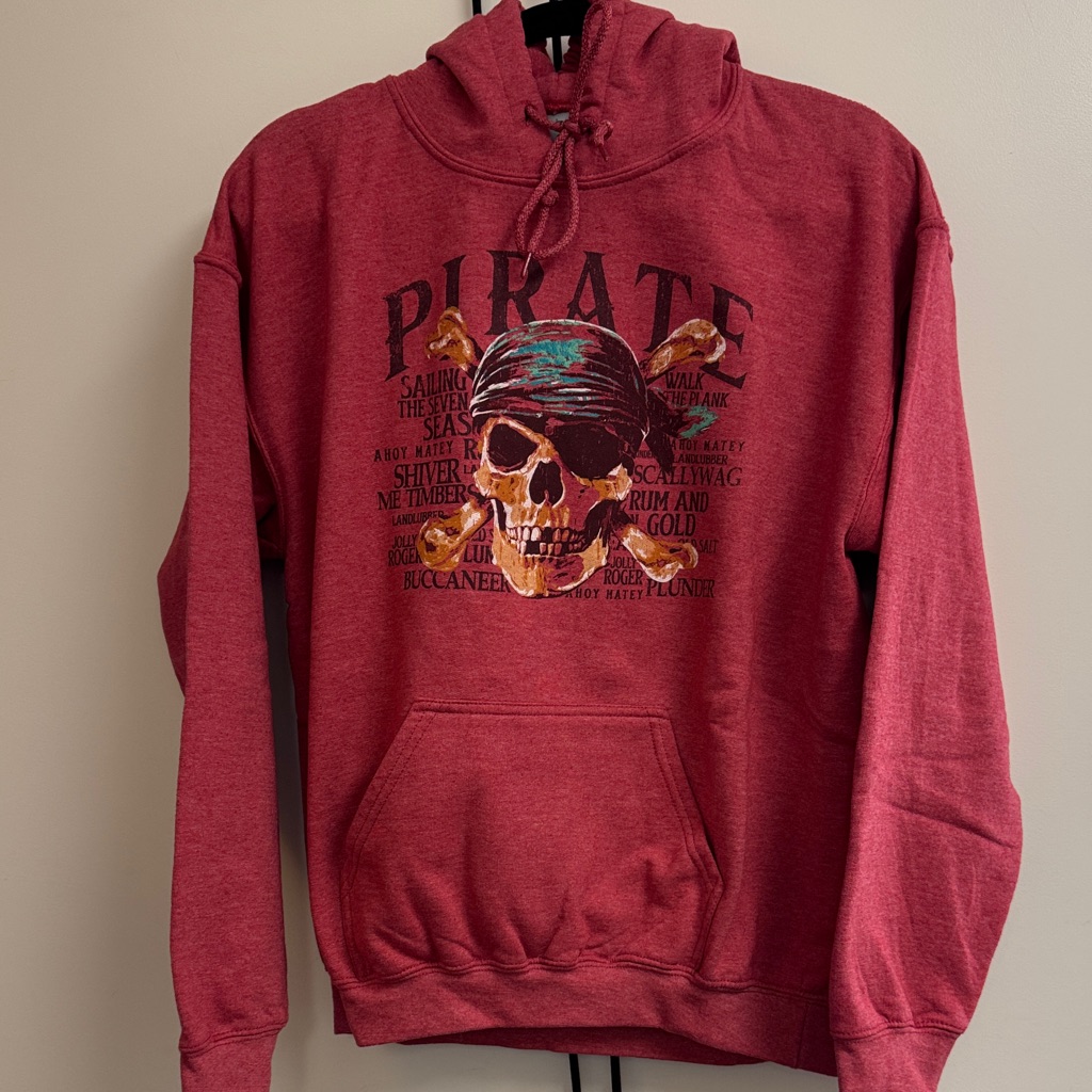 Gildan Pirate Graphic Hoodie